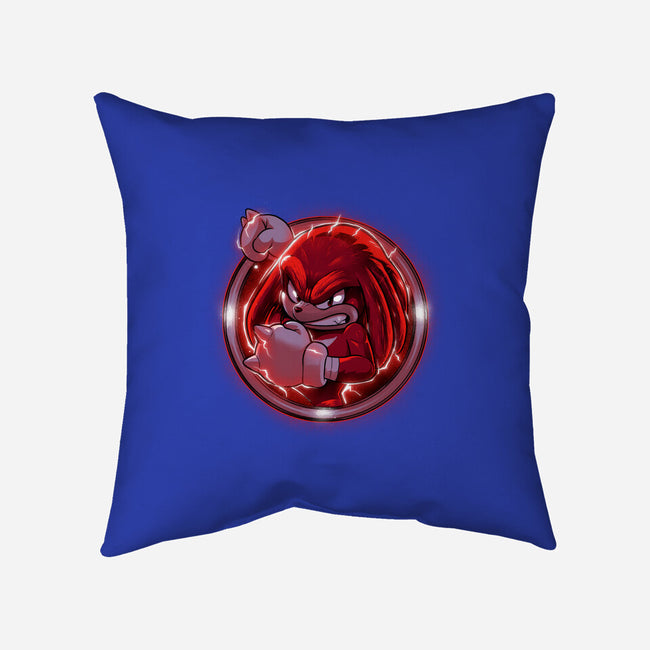 The Echidna-none removable cover w insert throw pillow-Bruno Mota