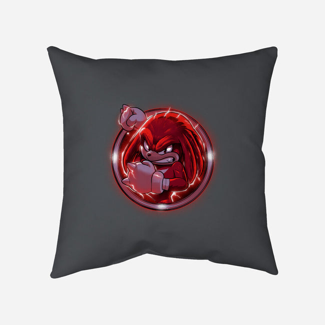 The Echidna-none removable cover throw pillow-Bruno Mota