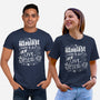 To Live Deliciously-unisex basic tee-Nemons