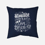 To Live Deliciously-none removable cover w insert throw pillow-Nemons