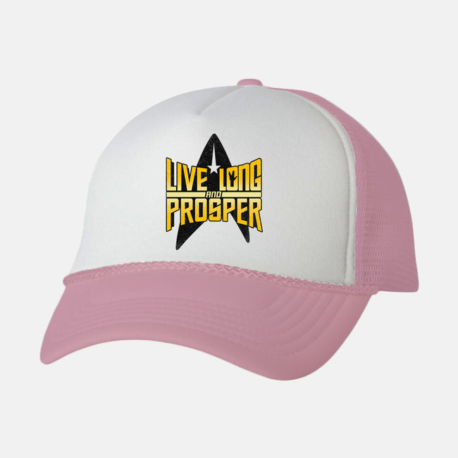 Live Long-unisex trucker hat-Getsousa!