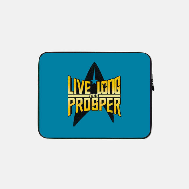 Live Long-none zippered laptop sleeve-Getsousa!