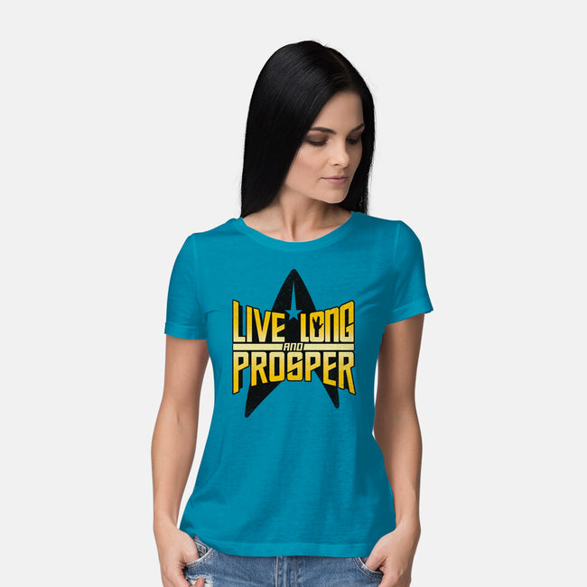 Live Long-womens basic tee-Getsousa!