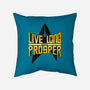 Live Long-none removable cover throw pillow-Getsousa!