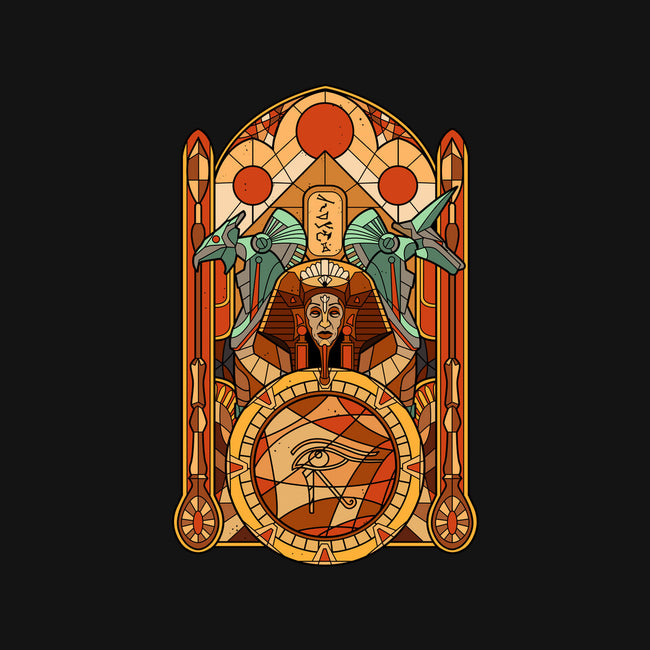 Stained Glass Gods-womens fitted tee-daobiwan