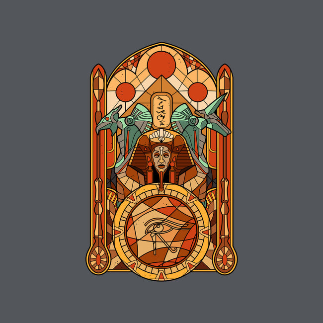 Stained Glass Gods-womens v-neck tee-daobiwan