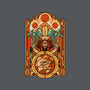 Stained Glass Gods-none drawstring bag-daobiwan