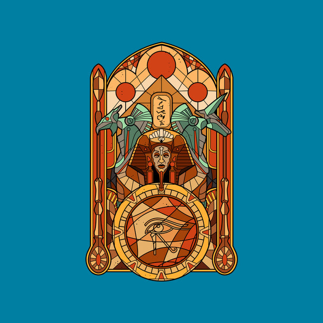 Stained Glass Gods-none polyester shower curtain-daobiwan