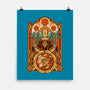 Stained Glass Gods-none matte poster-daobiwan