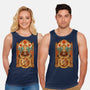 Stained Glass Gods-unisex basic tank-daobiwan