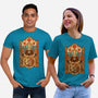 Stained Glass Gods-unisex basic tee-daobiwan