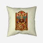 Stained Glass Gods-none removable cover throw pillow-daobiwan