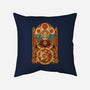 Stained Glass Gods-none removable cover throw pillow-daobiwan