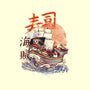 Sushi Boat-none removable cover w insert throw pillow-fanfabio