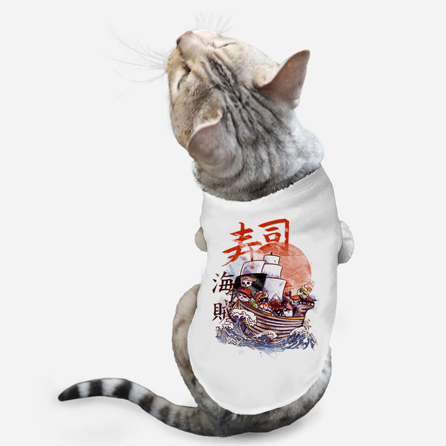 Sushi Boat-cat basic pet tank-fanfabio
