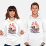 Sushi Boat-unisex pullover sweatshirt-fanfabio