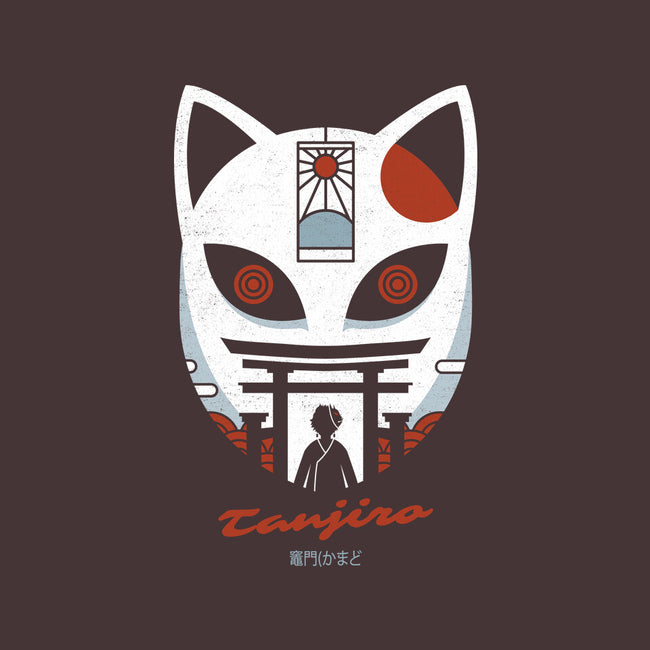 Mask Of Tanjiro-unisex zip-up sweatshirt-Logozaste