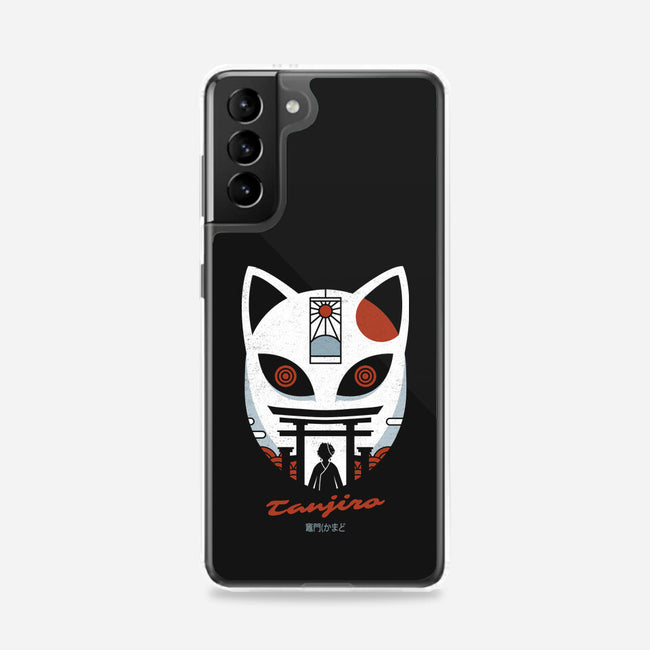 Mask Of Tanjiro-samsung snap phone case-Logozaste