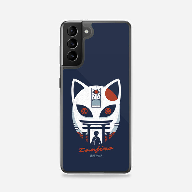 Mask Of Tanjiro-samsung snap phone case-Logozaste