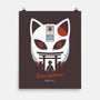 Mask Of Tanjiro-none matte poster-Logozaste