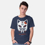 Mask Of Tanjiro-mens basic tee-Logozaste