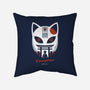 Mask Of Tanjiro-none removable cover w insert throw pillow-Logozaste