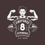 Fire Force Fitness-none glossy sticker-Logozaste