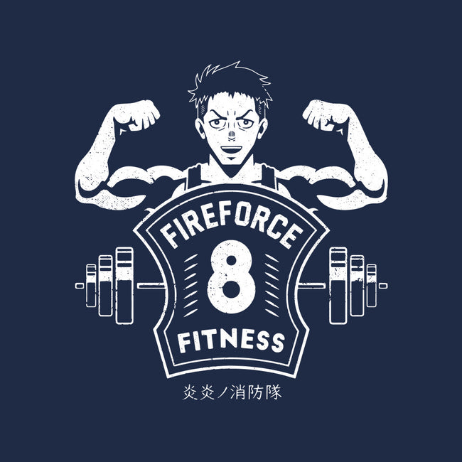 Fire Force Fitness-none polyester shower curtain-Logozaste