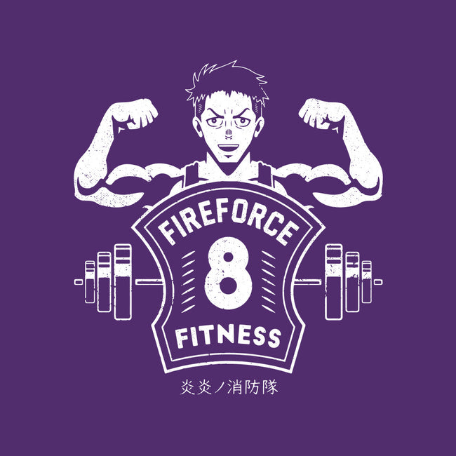 Fire Force Fitness-none dot grid notebook-Logozaste