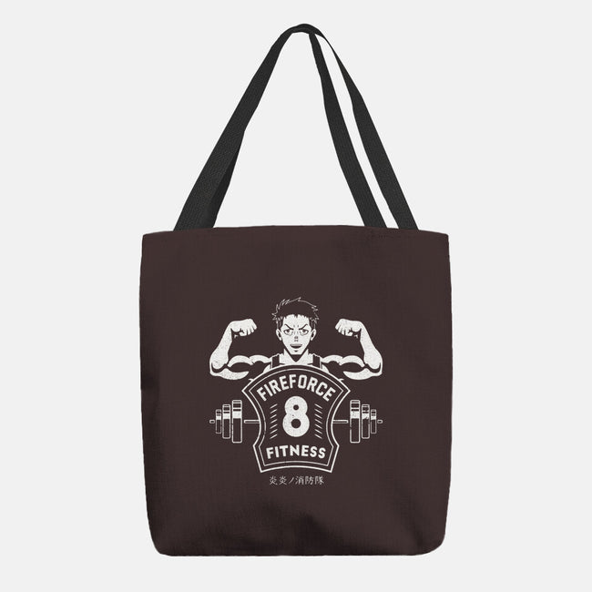 Fire Force Fitness-none basic tote bag-Logozaste