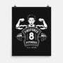 Fire Force Fitness-none matte poster-Logozaste