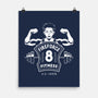 Fire Force Fitness-none matte poster-Logozaste
