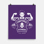 Fire Force Fitness-none matte poster-Logozaste
