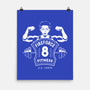Fire Force Fitness-none matte poster-Logozaste