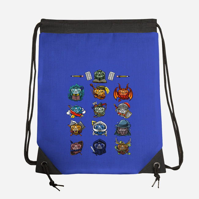 Dice Role Play Game-none drawstring bag-Vallina84
