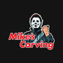 Mike's Carving-none beach towel-dalethesk8er