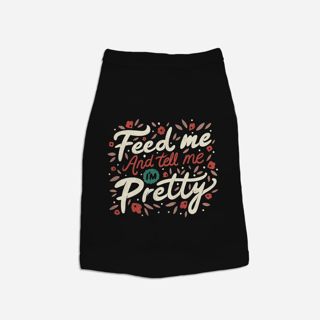 Feed Me And-dog basic pet tank-tobefonseca