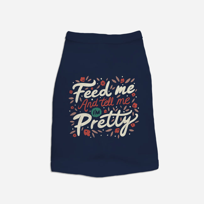 Feed Me And-dog basic pet tank-tobefonseca