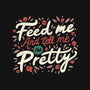 Feed Me And-womens v-neck tee-tobefonseca