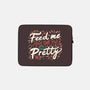 Feed Me And-none zippered laptop sleeve-tobefonseca