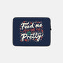 Feed Me And-none zippered laptop sleeve-tobefonseca