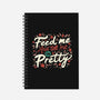 Feed Me And-none dot grid notebook-tobefonseca