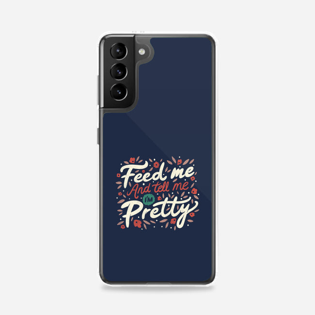 Feed Me And-samsung snap phone case-tobefonseca