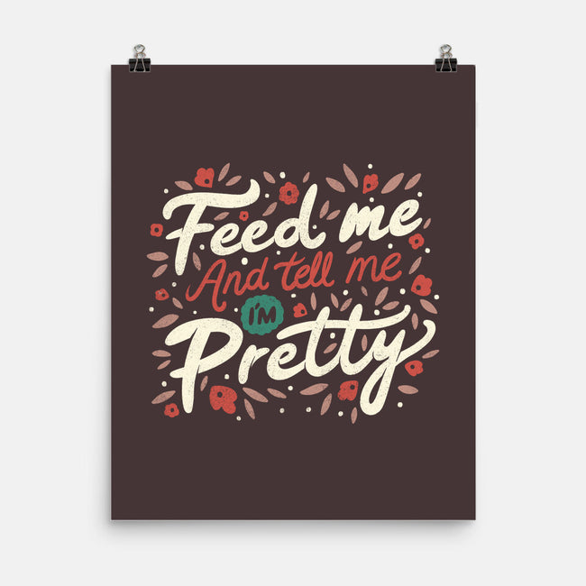 Feed Me And-none matte poster-tobefonseca