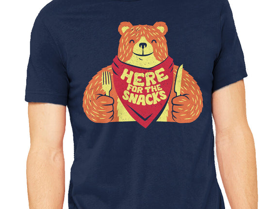 Here For The Snacks Bear