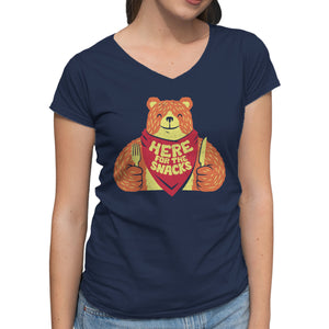 Here For The Snacks Bear