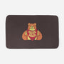 Here For The Snacks Bear-none memory foam bath mat-tobefonseca