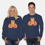 Here For The Snacks Bear-unisex crew neck sweatshirt-tobefonseca