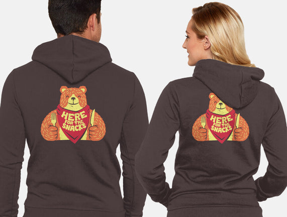 Here For The Snacks Bear