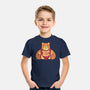 Here For The Snacks Bear-youth basic tee-tobefonseca